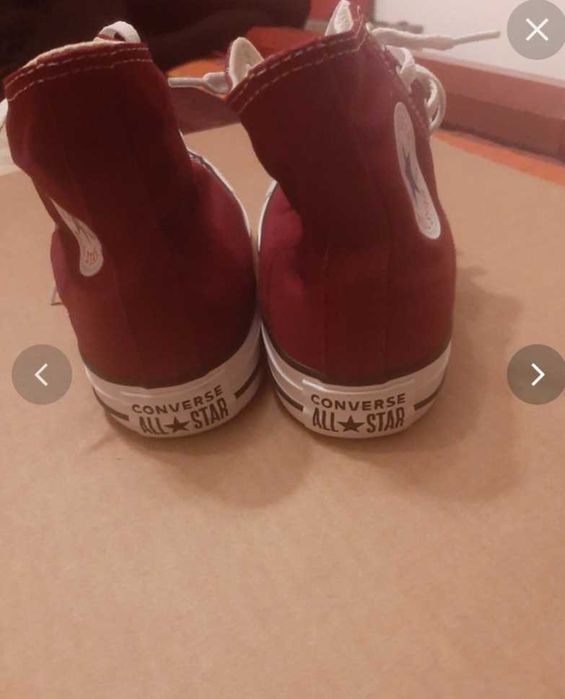 Tênis converse bordeaux. Pagamento só por transferência bancária