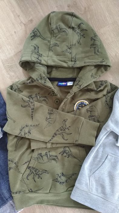 Komplet 3szt: bluzki, bluza r.98