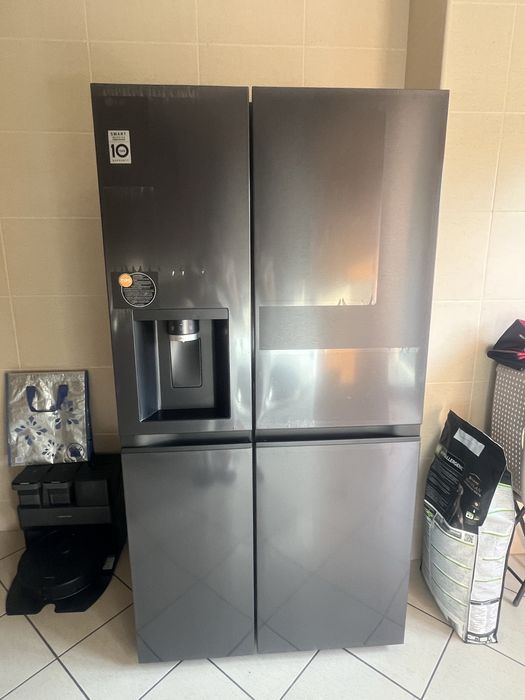 Frigorífico Americano LG GSLE91EVAC – Como Novo (Nov 2025) – 628L – No Frost