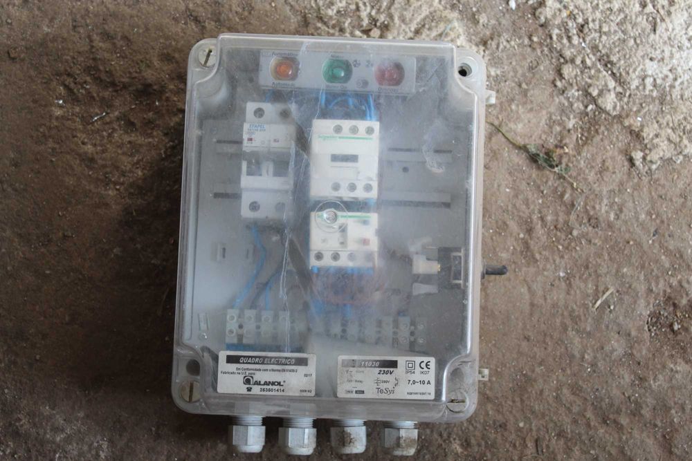 Bomba de Poço ALANOL 1.1KW + Balão 60L + Quadro