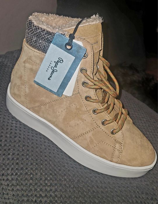 Nowe ocieplane  buty pepe jeans, roz. 39