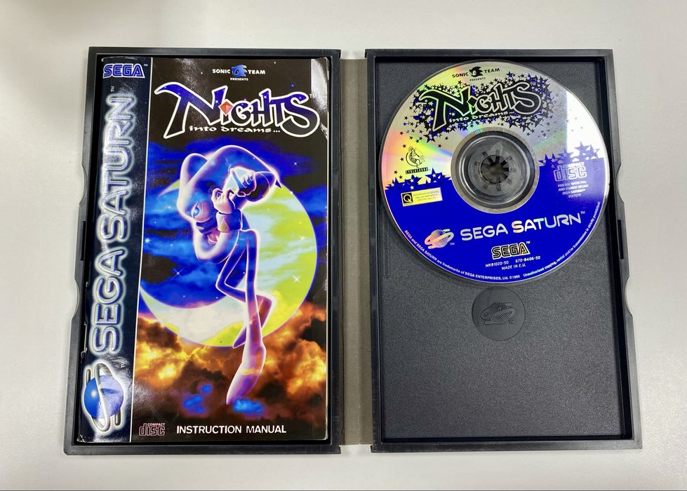 Nights into Dreams… - Sega Saturn - Jogo