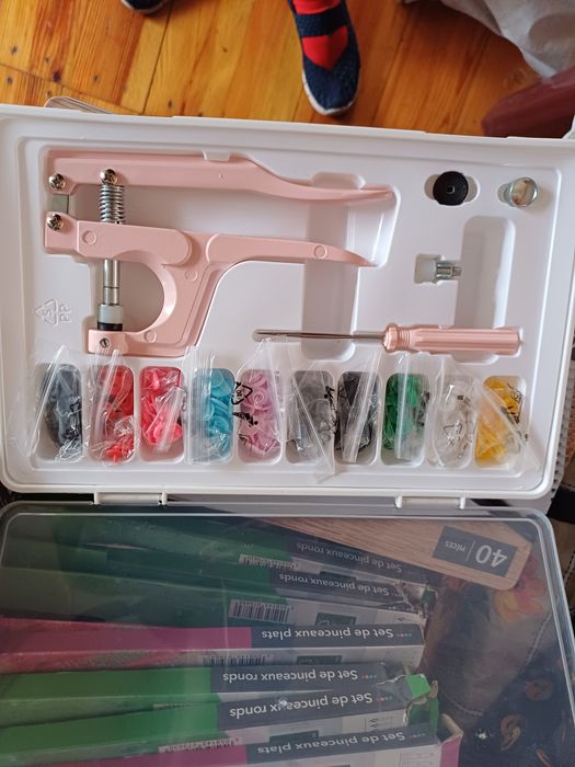 Ручний прес установник кнопок заклепки закльопки Crelando