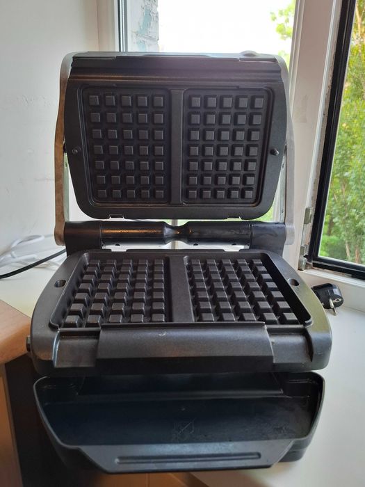 Гриль Tefal OptiGrill+ GC716012 з насадкою для бельгійських вафель