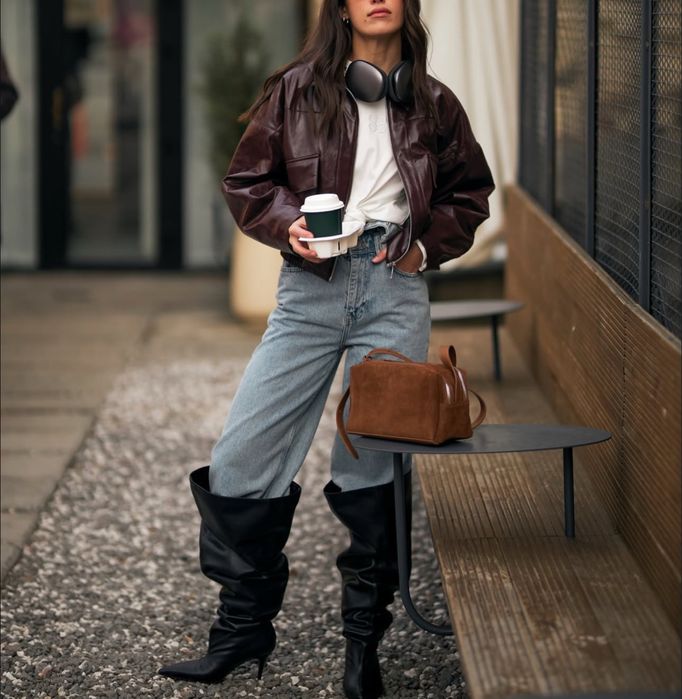 Куртка із еко шкіри cher17