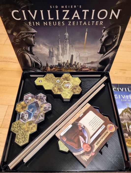 Insert organizer do gry Civilization – Nowy Początek + Terra Incognita