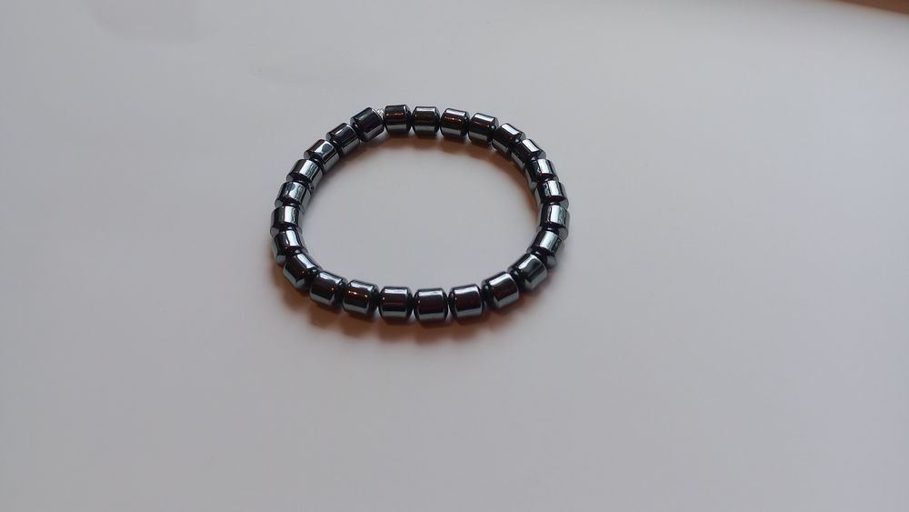 Bransoletka Męska Hematyt Extra
