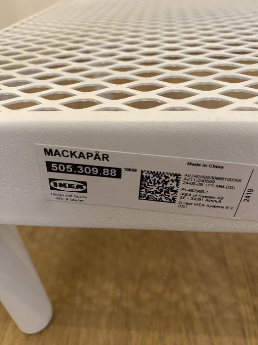 Arara de Roupa (Guarda Roupa Aberto) Mackpar (IKEA)