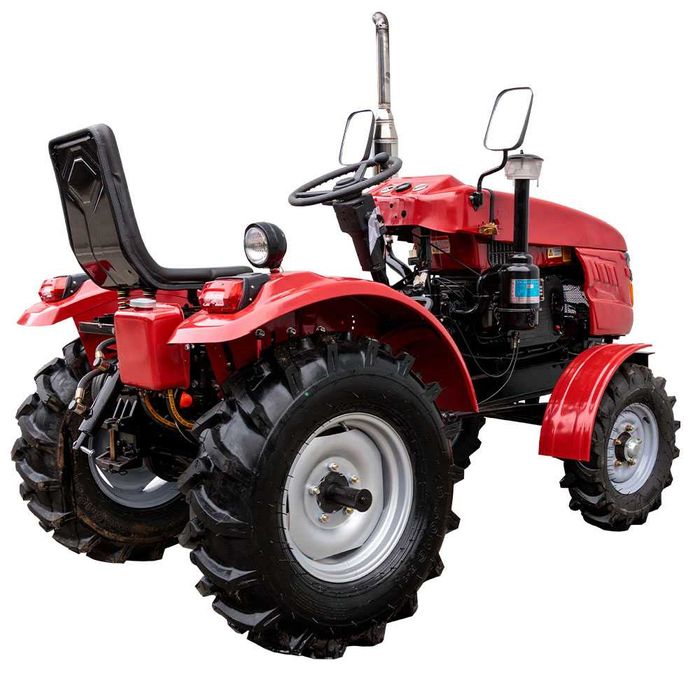 Трактор KENTAVR 200B в комплекті з навісним механізмом і фрезою