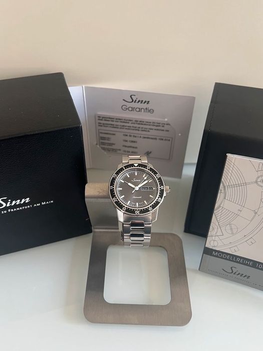 Sinn 104 St Sa I A szara tarcza Automatic Full Set 2021