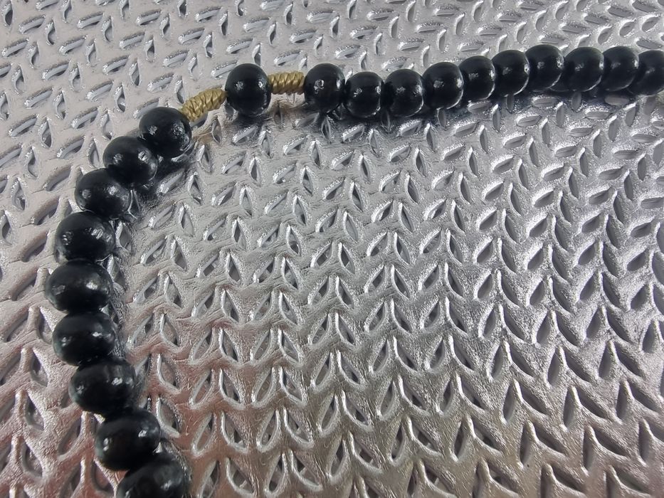 Różaniec drewniany czarny z drewna różańce drewniane czarne