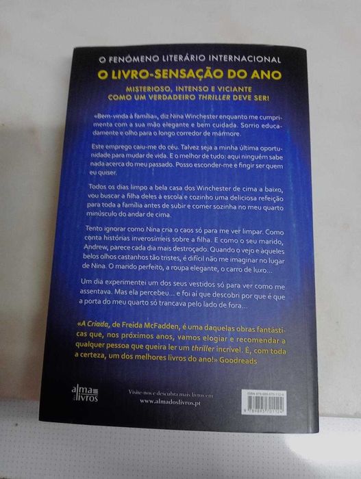 "A criada" de Freida McFadden