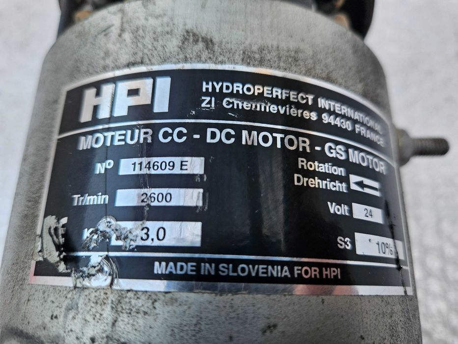 HPI SILNIK DC 3KW 24V 2600OBR/MIN 114.609E