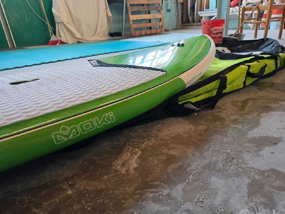 Prancha rígida de SUP MOKI ARK em carbono