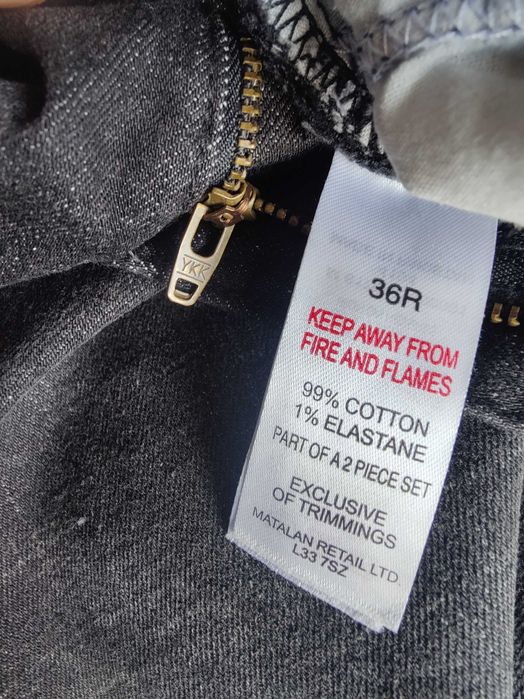 Джинсы Easy jeans United Kingdom w36 stretch grey.