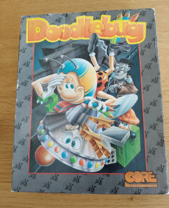 Gra DOODLEBUG AMIGA rzadka kompletna testowana!