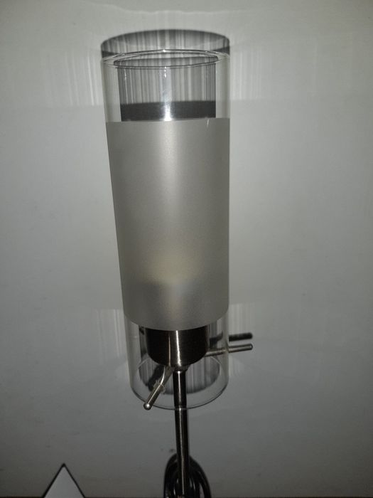 Candeeiros vidro/inox