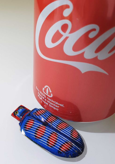 Antigo ~ "CLICK-CLACK em CHAPA LITOGRAFADA" ~ Anos 50 ~ JAPAN ~ #4