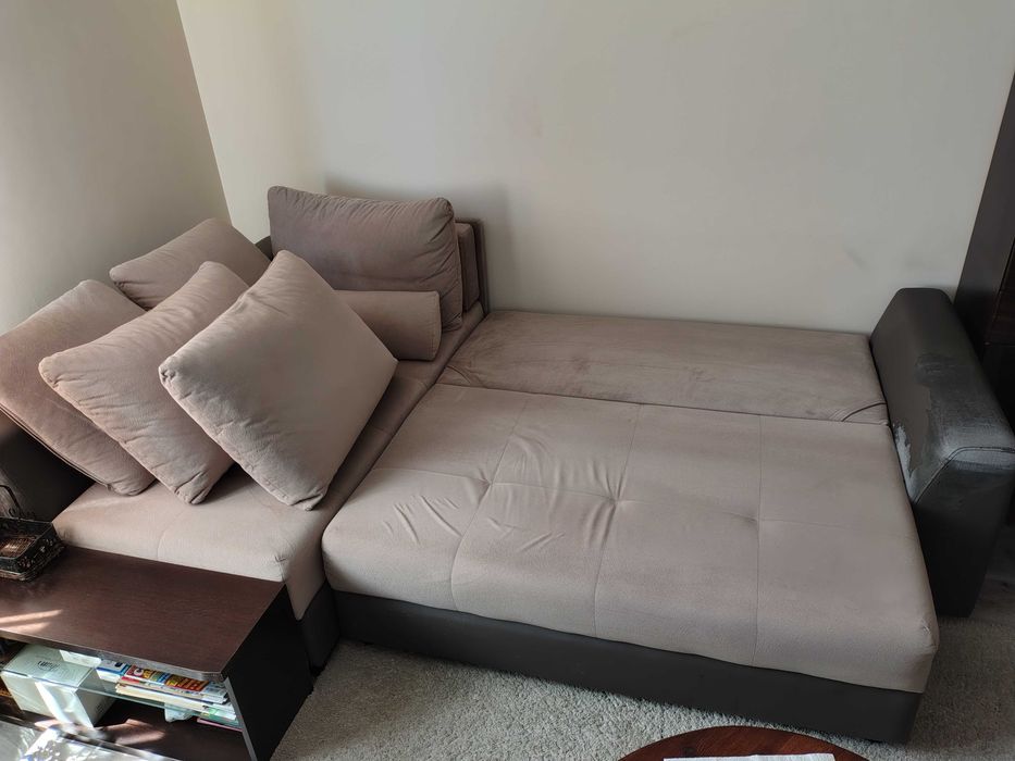 Sofa narożna w kształcie litery L