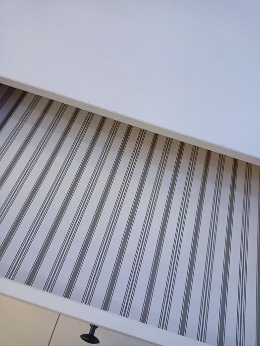Ikea Hemnes białe, sosnowe biurko 120 x 55 cm