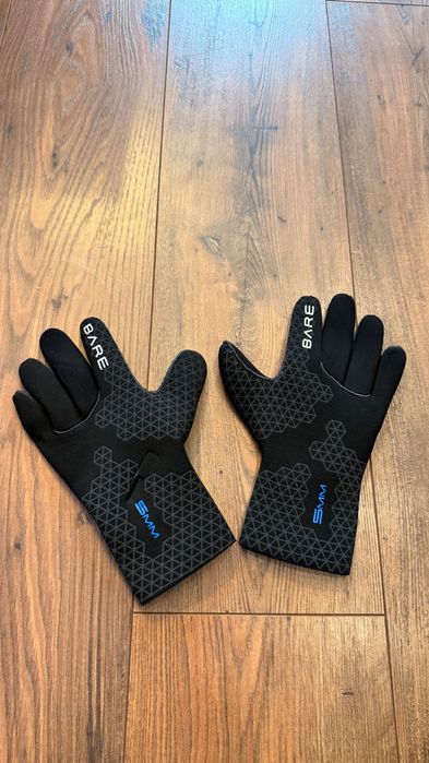 Rękawiczki Bare S-Flex 5mm, rozmiar S nurkowanie