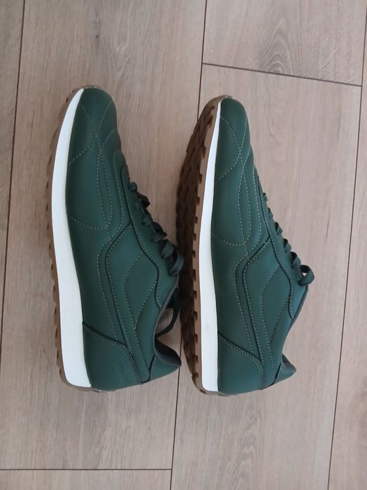 Zielone sneakersy cropp trampki 43