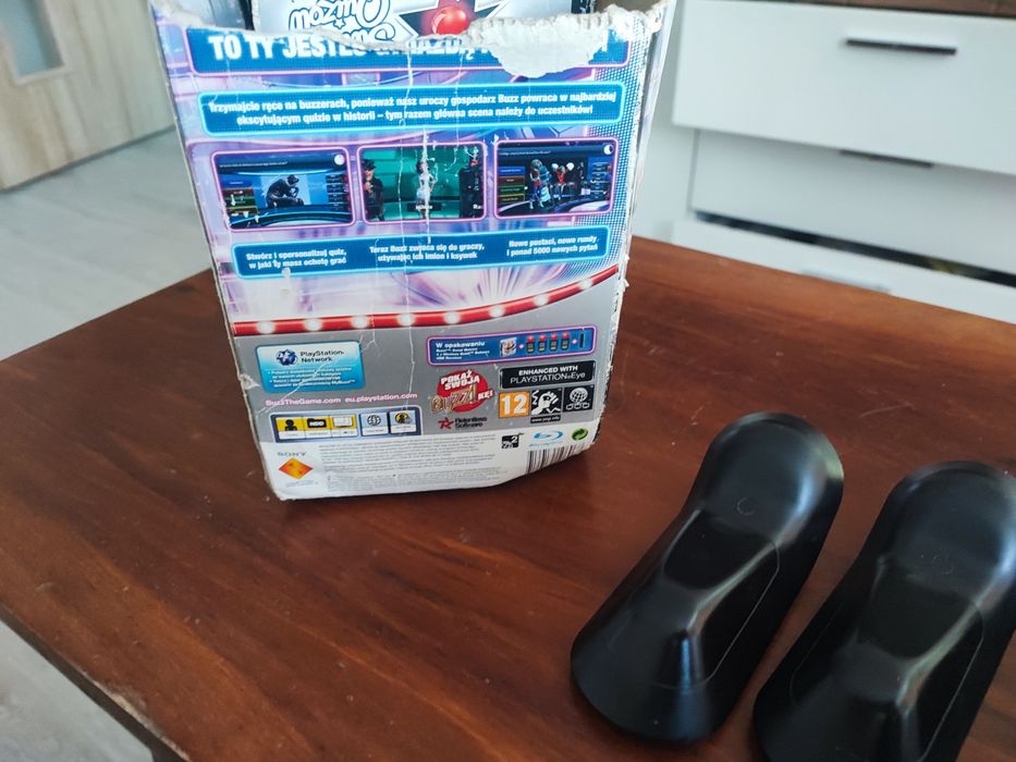 Piloty Buzz! Buzzery Świat Quizów +pudełko