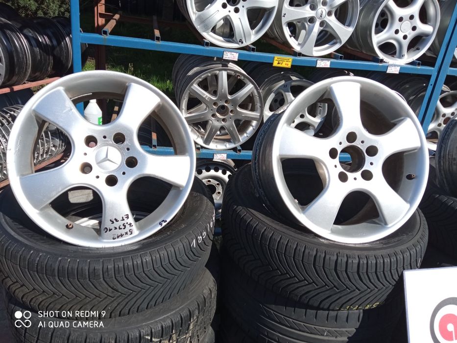 Felgi aluminiowe Mercedes 5x112 16 cali