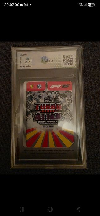 Carta Topps F1 Charles Leclerc