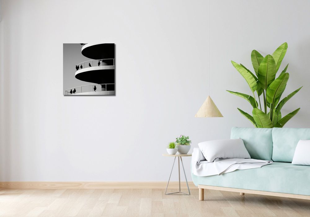 Obraz 50x50cm Krucze Odcienie