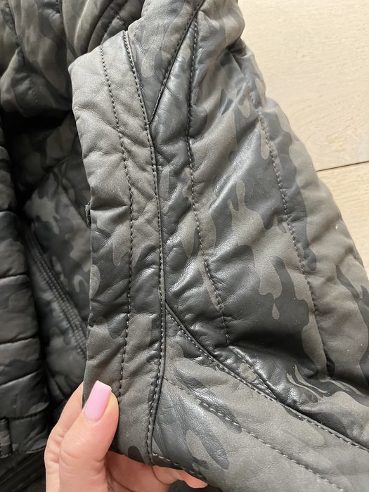 Kurtka zara man męska moro L 42