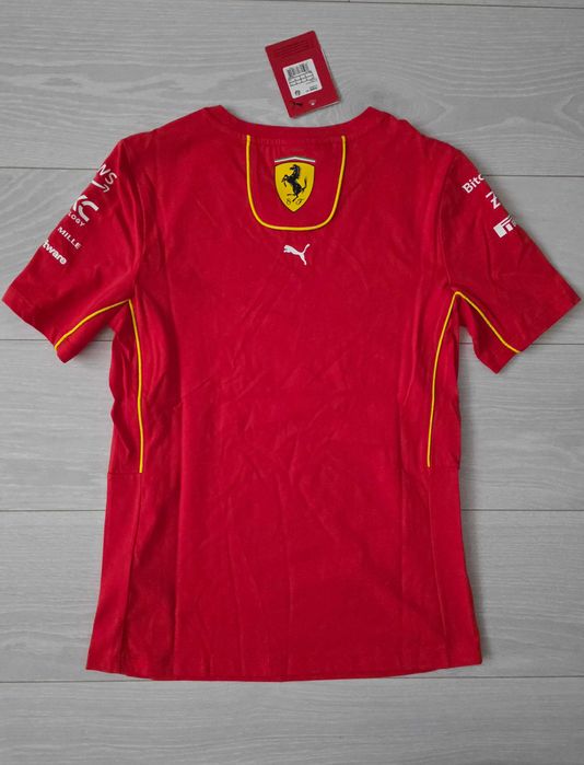 damska koszulka Scuderia Ferrari 2024, Puma, F1, Formula 1, S, Leclerc