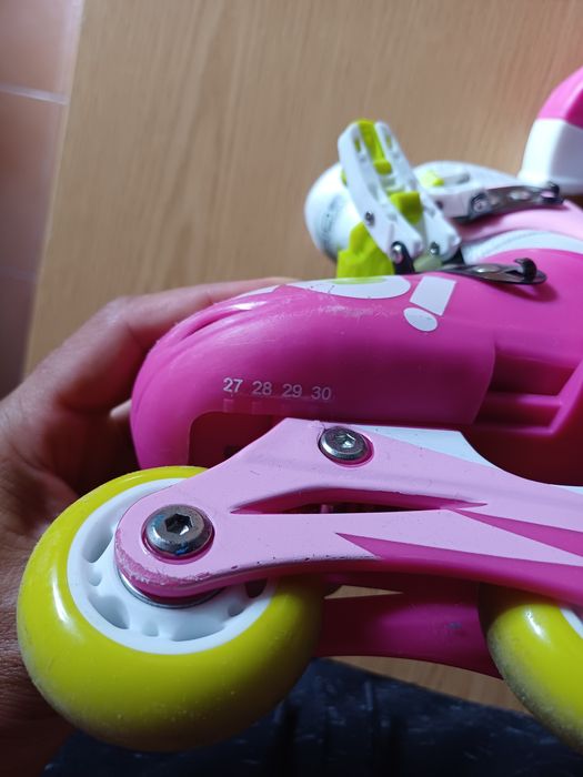Patins em Linha ÚVEA em Linha Rosa Tam 27-30