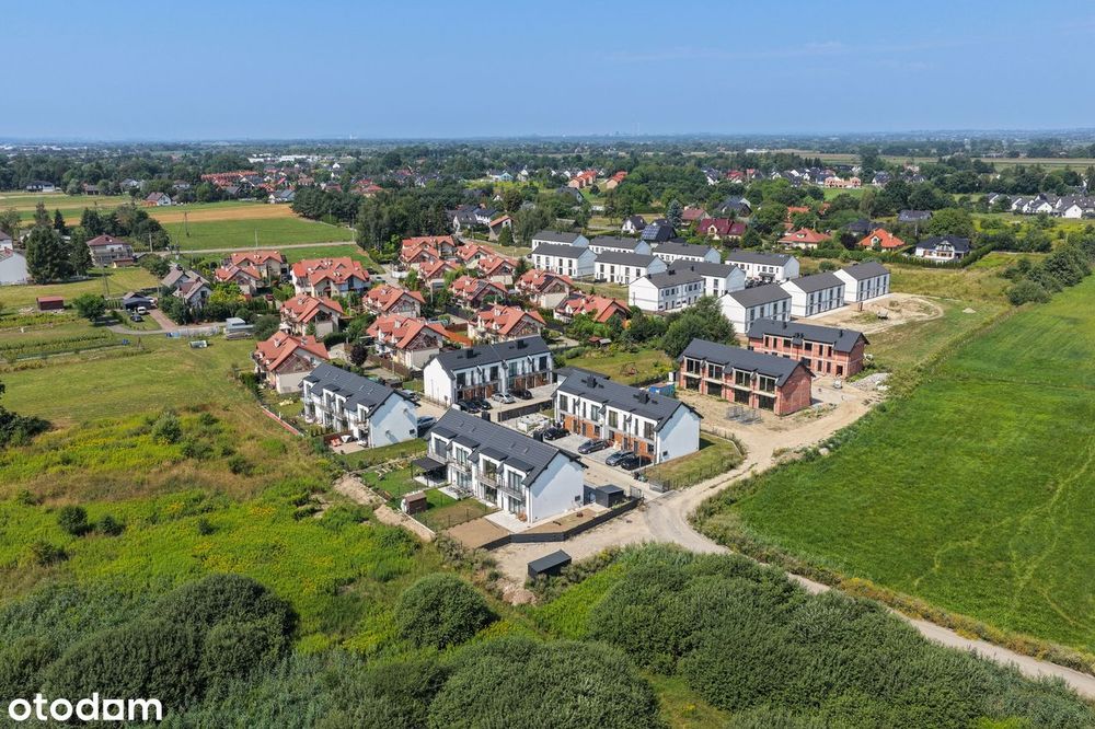 Skrajny segment 67 m2 | 3 pok. | Ogród 160 m2 | Niepołomice
