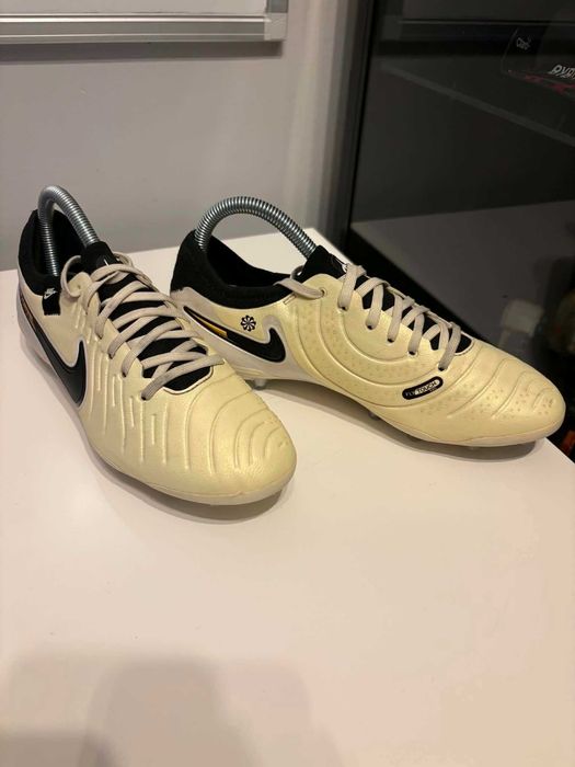 Nike Tiempo Legend 10 Pro FG | Lemon Chiffon / Black | Rozmiar 39