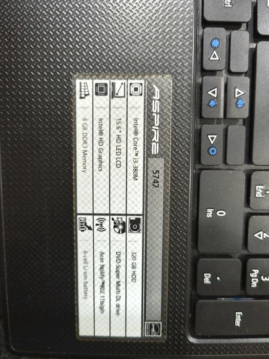 Acer Aspire 5742