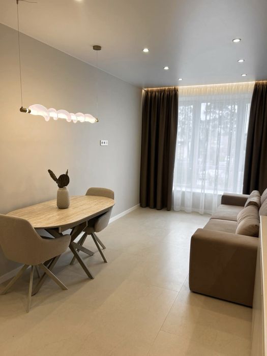 Однокімнатна SATIN apartment квартира біля Центрального парку в ЖК Нові метри П27 з газом