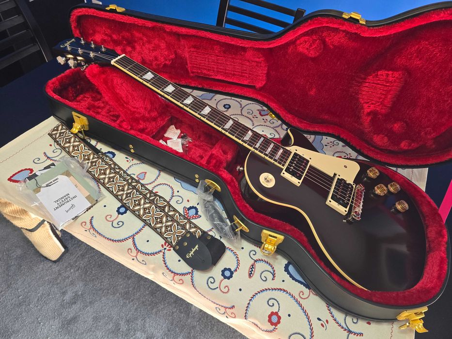 Epiphone Les Paul IGC Jeff Beck oxblood / Firebird