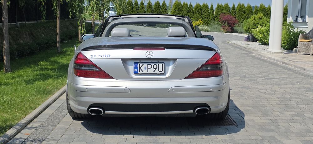 Mercedes r230 SL500 zamiana za r107