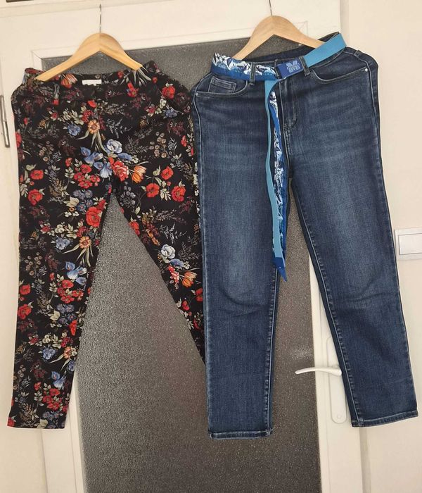 Spodnie damskie - 8 szt., rozm. 34-36 (XS-S), Nowe i db