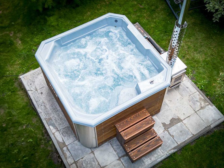 Wanna SPA Jacuzzi ogrodowe 200x190cm HOT TUBA hydro POLSKI PRODUCENT