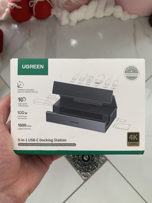 USB-C док-станція UGREEN 9-in-1 Steam Deck