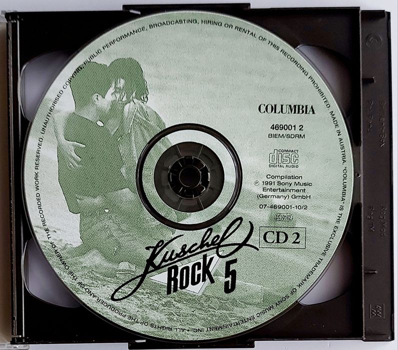Kuschel Rock 5 2CD 1991r A-HA Foreigner Europe Boston Scorpions Heart