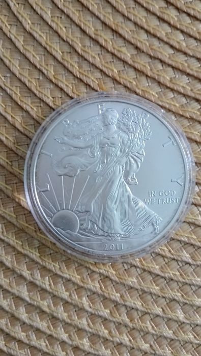 Monety srebrne orzeł