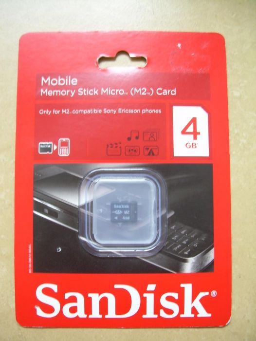 M2 Karta pamięci 4 GB
