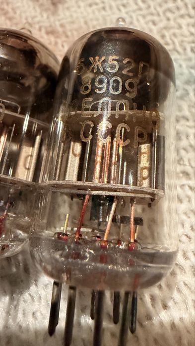 Różne lampy elektronowe CCCP 8909, 8609, 8807, 0582, 8701