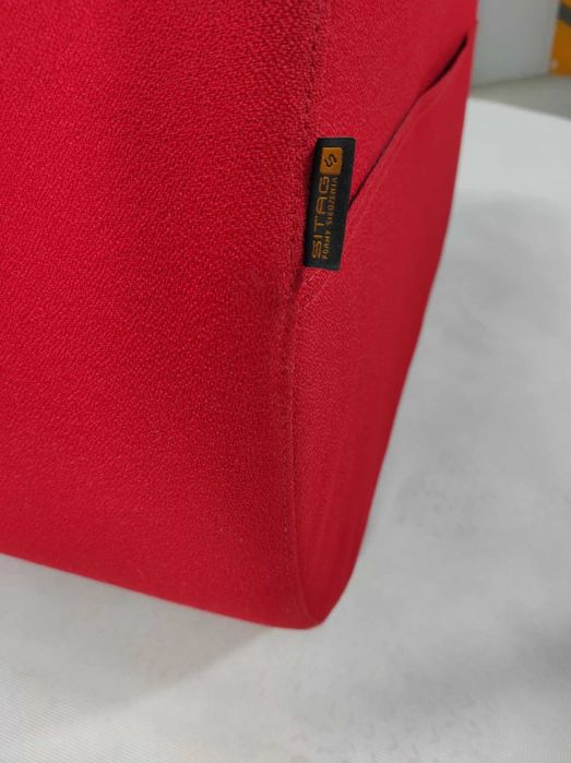 Pufa VANK SITI – czerwona, nowoczesna, jak nowa – Gdańsk
