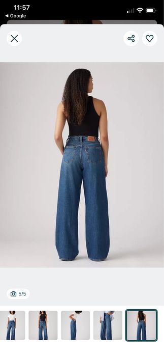 Жіночі джинси Levi’s cinch baggy оригінал нові