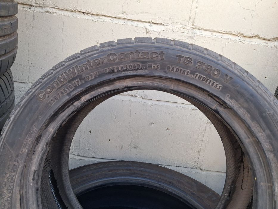 РАСПАРОВКА ШИНЫ Б/У 245/45 R17 Continental ContiWinterContact TS 790V