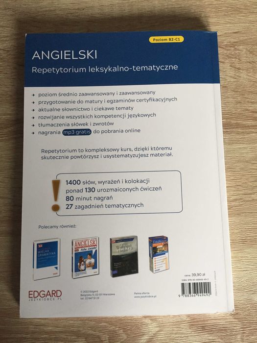 Angielski Repetytorium leksykalno-tematyczne B2-C1